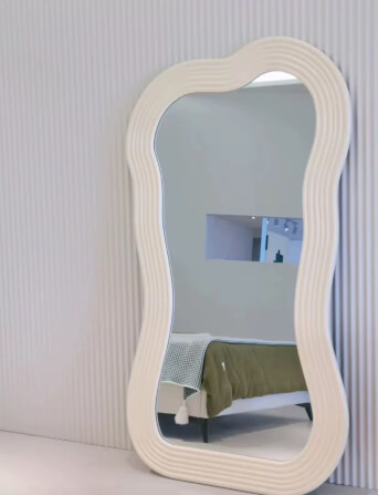 กระจกตั้งพื้น MY DOLLS HOUSE ZENN 100 CM. สีขาว_3